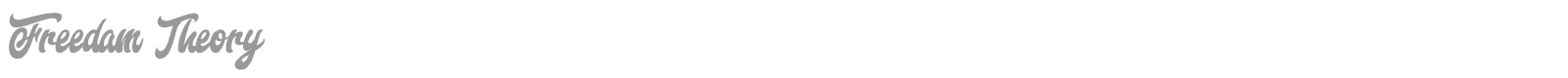 Freedam Theory font preview